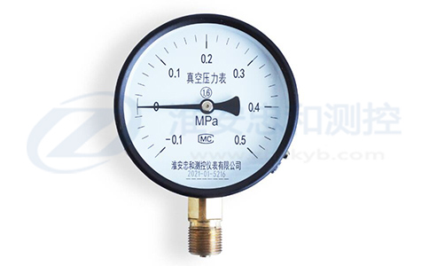 真空表,真空压力表,压力真空表图示
